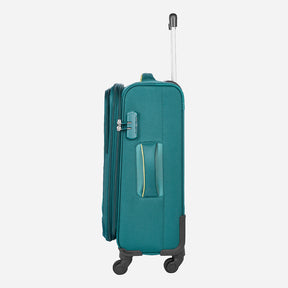 Plush Soft Luggage - Green