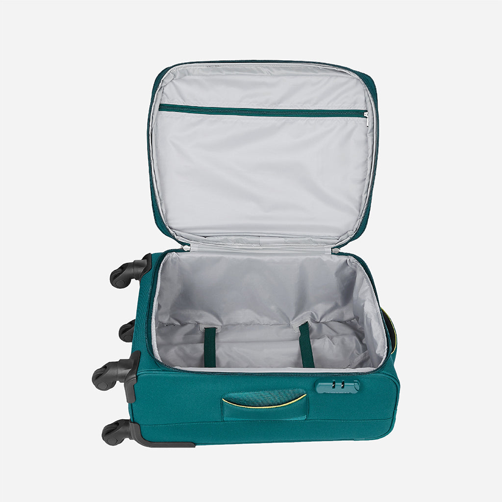 Plush Soft Luggage - Green