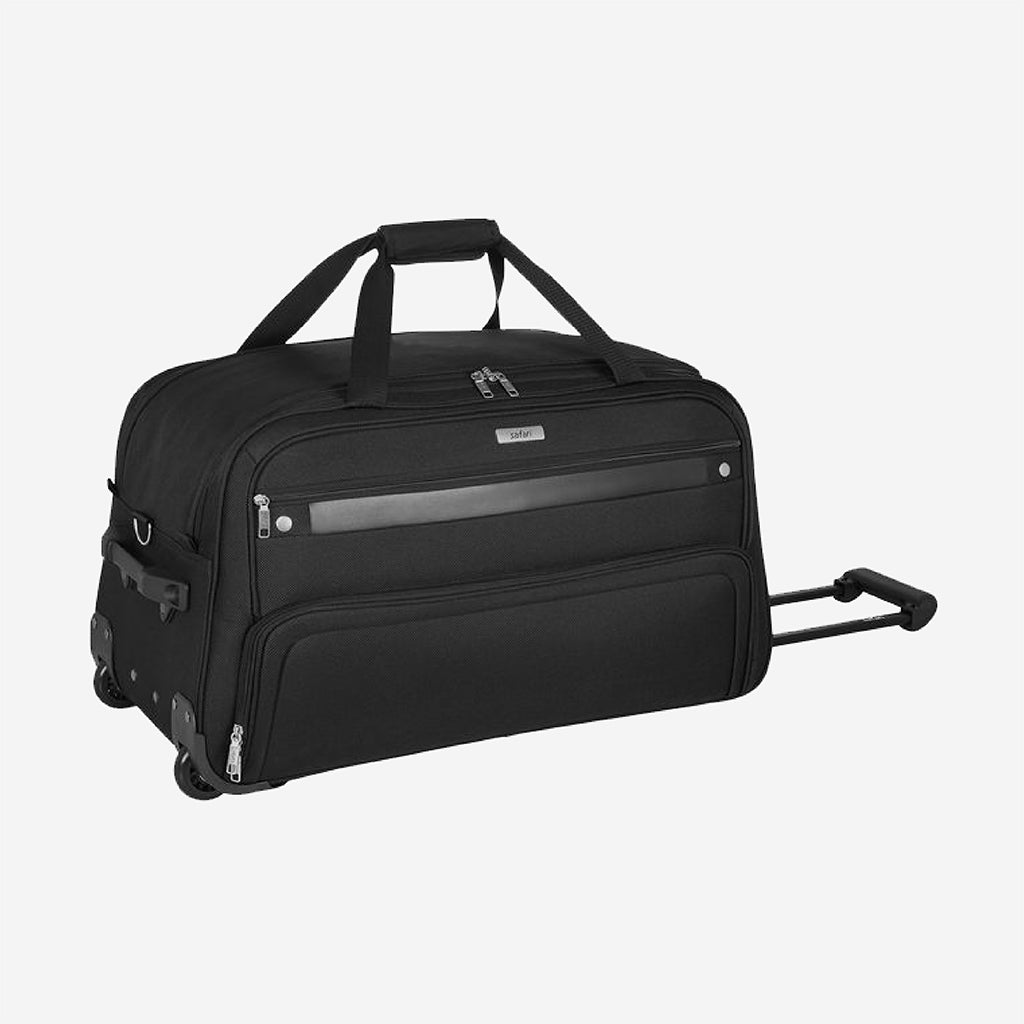 Buy Safari Power Black Rolling Duffle Bag Online