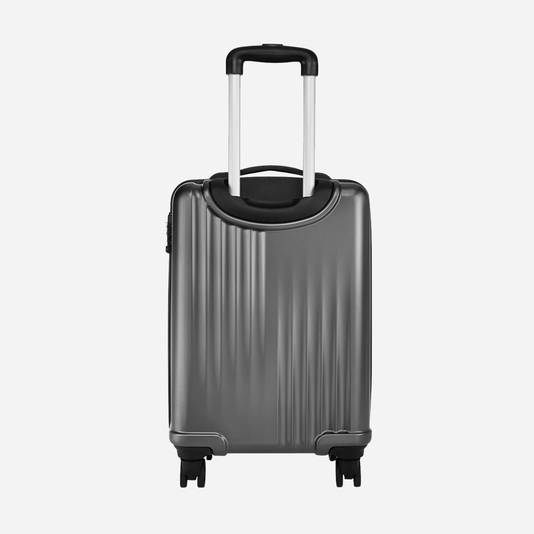 Ryder Hard Luggage With TSA Lock and Dual Wheels - Gun Metal
