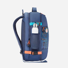 Safari Seek 32L Blue Backpack Suitcase Two Way Handle, Luggage Style Packing and Compression Straps