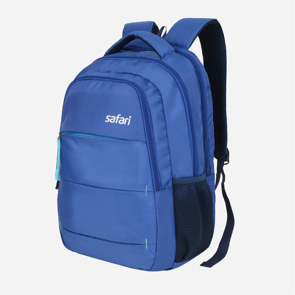 Safari Snap 30L Blue Laptop Backpack Laptop Sleeve & Easy Access Pockets
