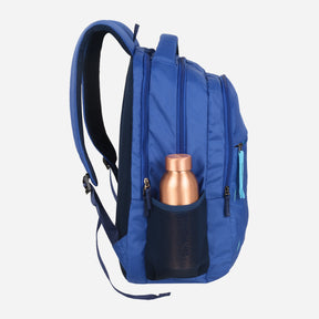 Snap Laptop Backpack - Blue