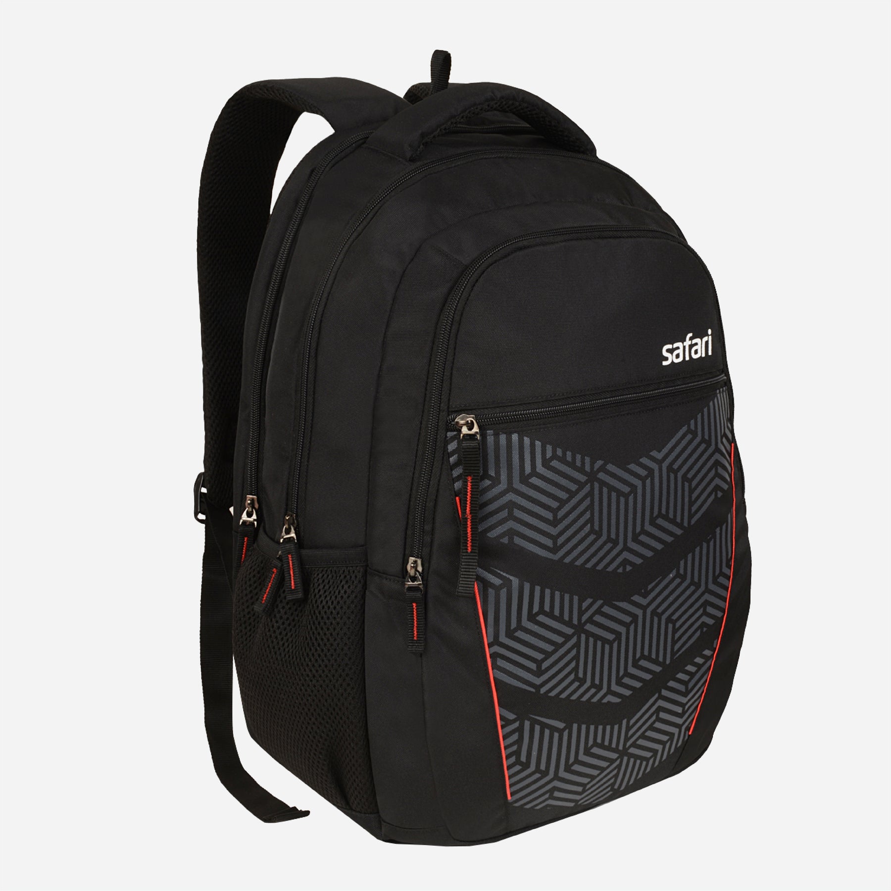 Tribal Laptop Backpack - Black