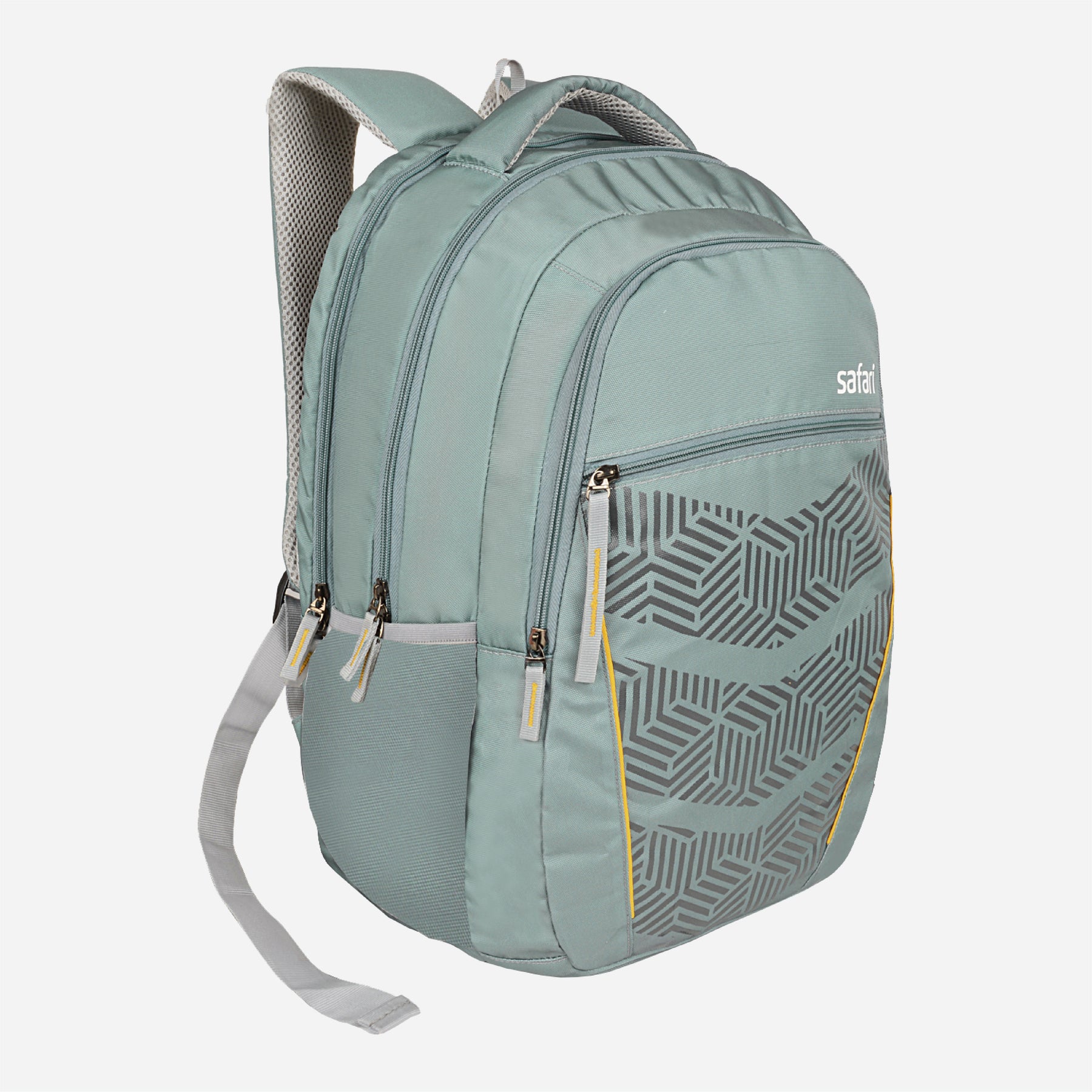 Tribal Laptop Backpack - Grey