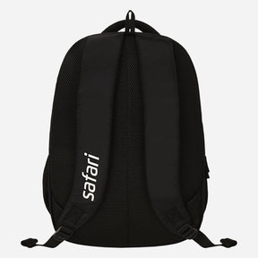 Safari Tribe 30L Black Laptop Backpack with Laptop Sleeve & Easy Acces Pockets