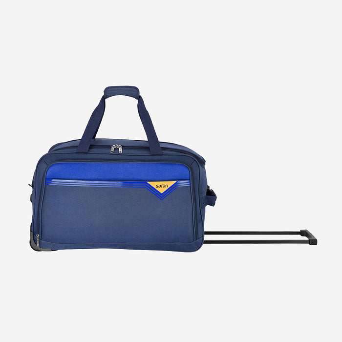 Redolz Essentials 17 4-wiel cabine trolley 55 cm soft-pocket laptop compartiment blue