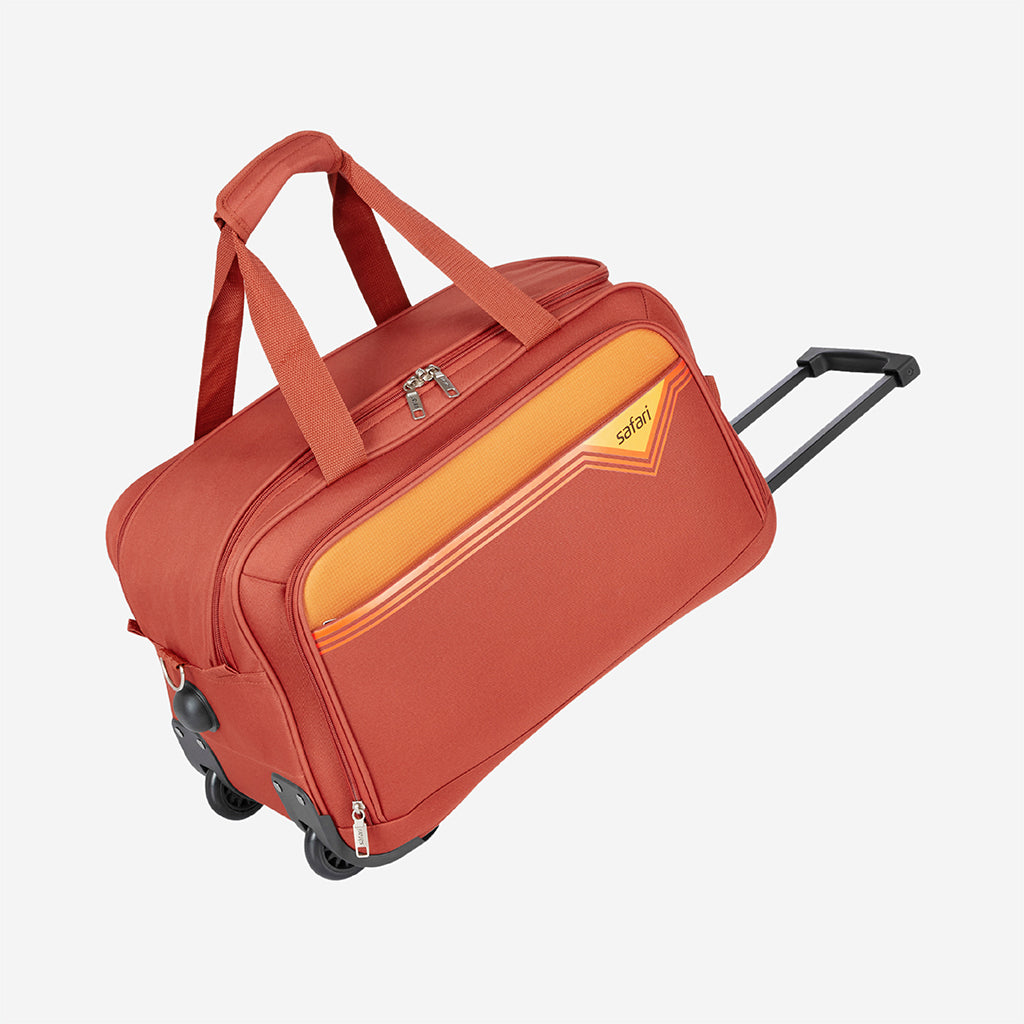 Trigon Rolling Duffle - Orange