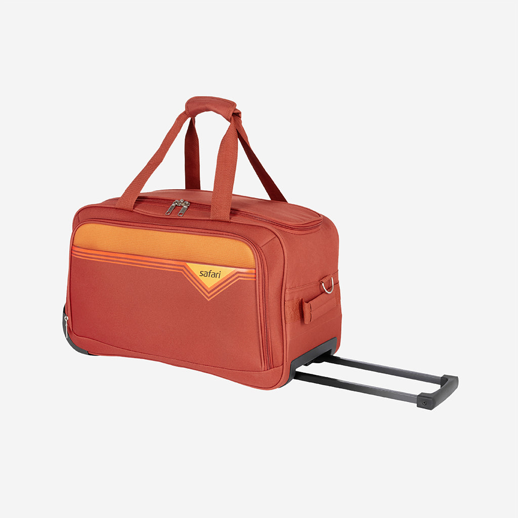 Trigon Rolling Duffle - Orange