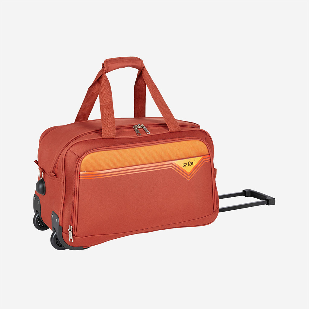 Trigon Rolling Duffle - Orange