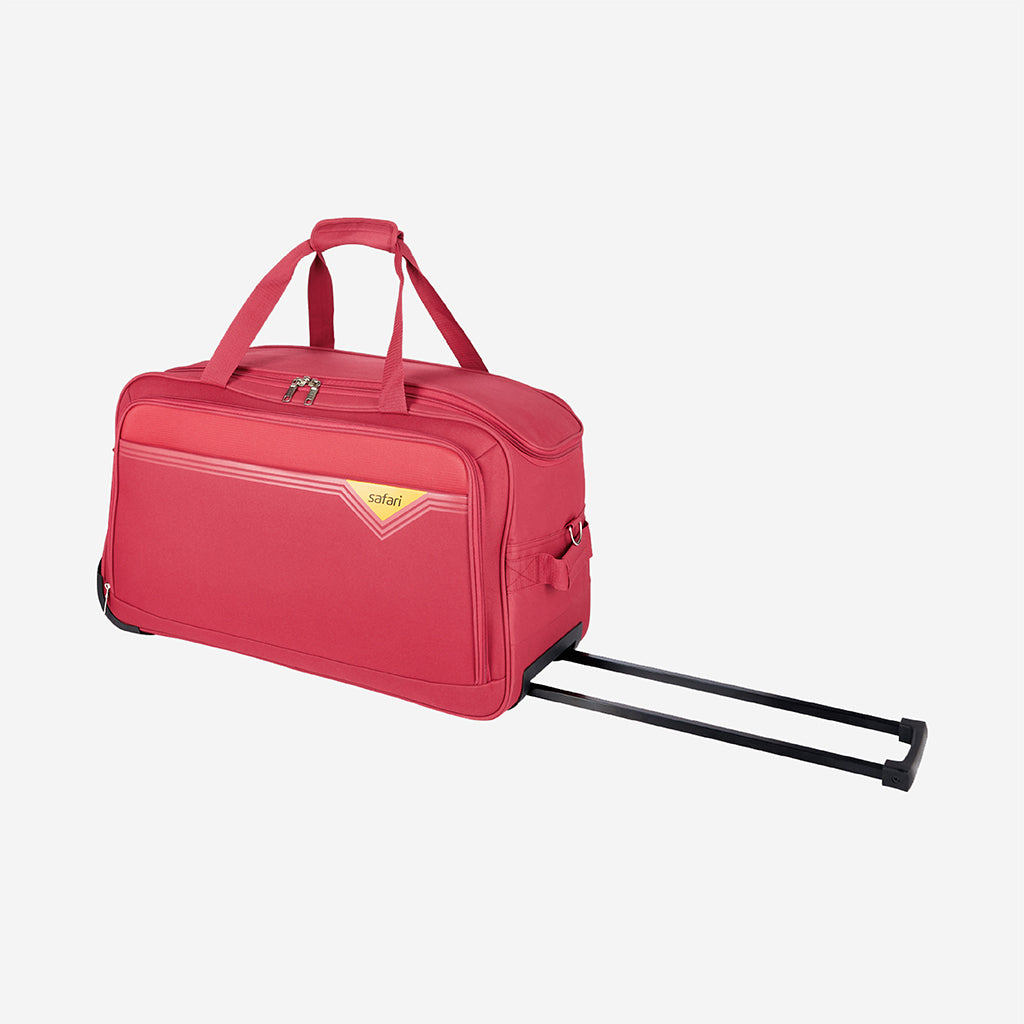 Trigon Rolling Duffle - Red