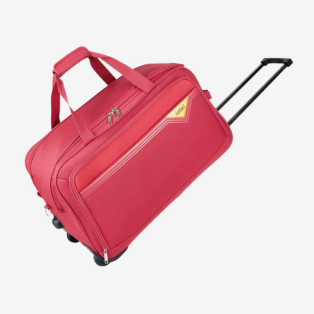 Trigon Rolling Duffle - Red