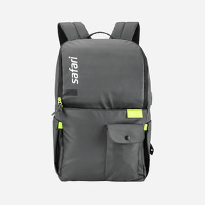 Ultimo Laptop Backpack with USB Port and Dust Resistant Fabric - Black