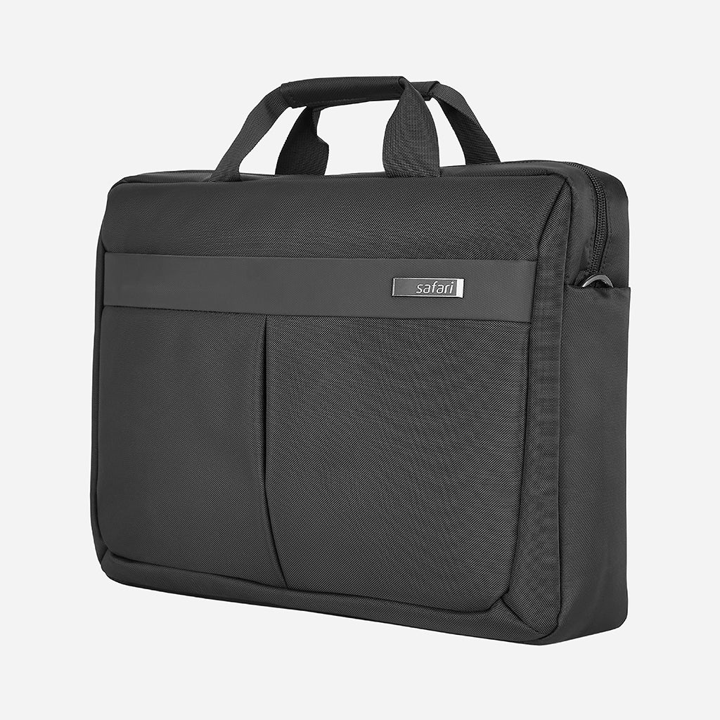 Safari Urban Black Messenger Bag with Smart Sleeve