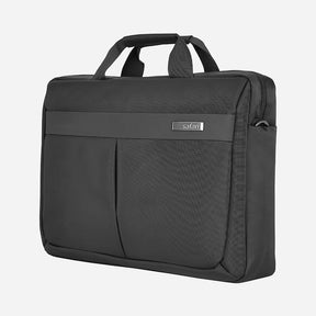 Safari Urban Messenger Bag with Smart Sleeve - Black