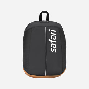 Safari Vault 27L Black Antitheft Laptop Backpack with Combination Lock, USB Port and RFID Pocket