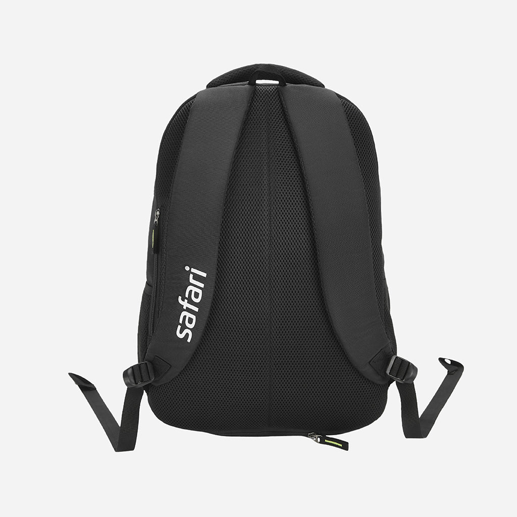 Vogue 1 Laptop and Raincover School backpack - Black