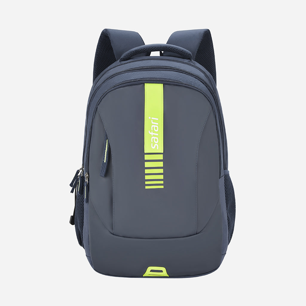 Vogue Laptop and Raincover School backpack - Blue