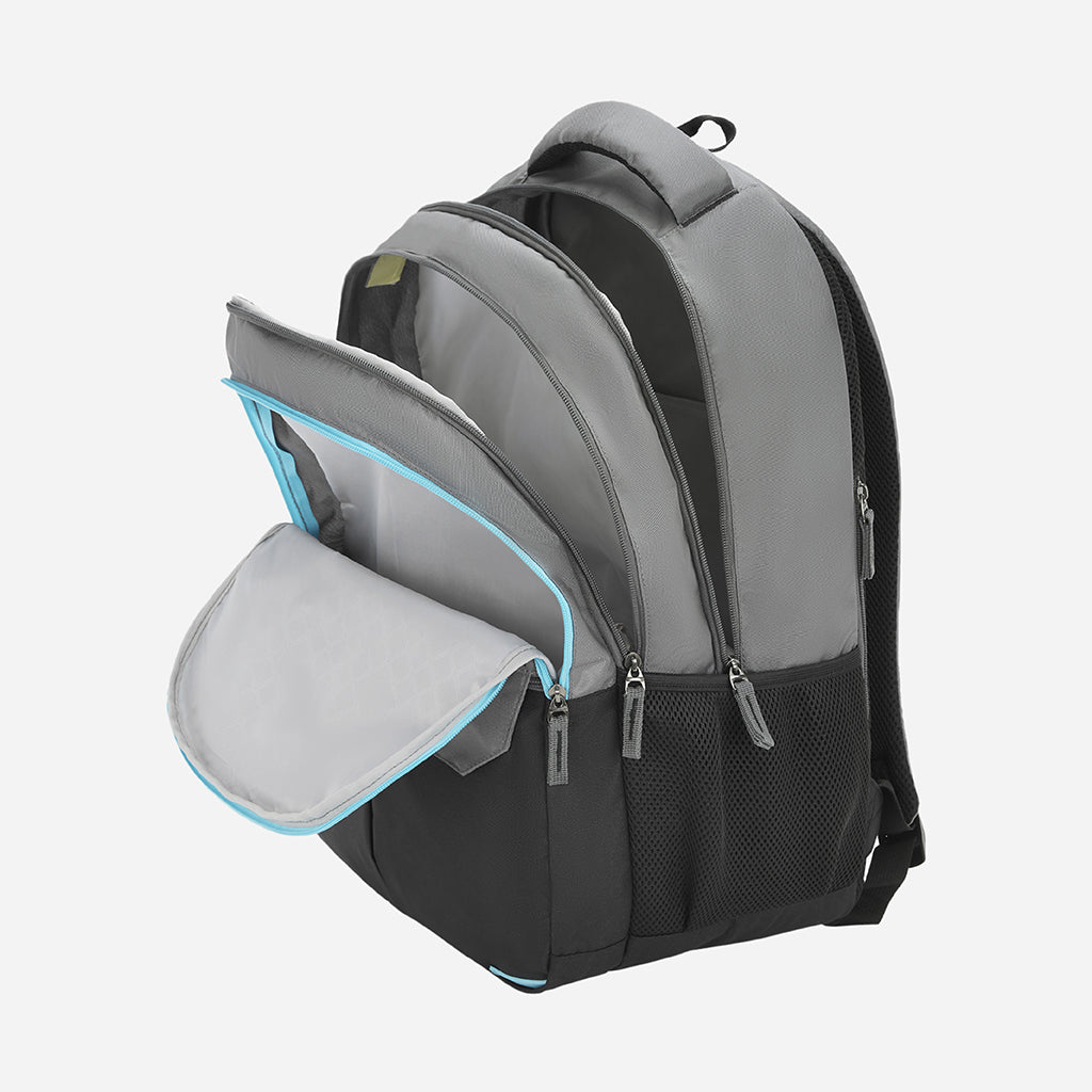 Wing School Backpack with Pencil Pouch- Grey
