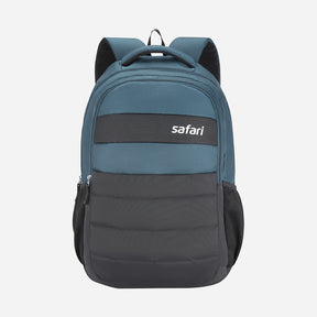 Safari Zoro 34L Blue Laptop Backpack with Laptop Sleeve & Easy Access Pockets