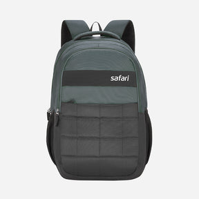 Safari Zoro 34L Grey Laptop Backpack with Easy Access Pockets